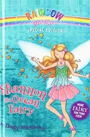 Book cover for "Shannon the Ocean Fairy" by Daisy Meadows