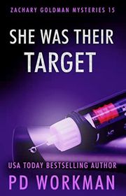 Book cover for "She Was Their Target" by PD Workman