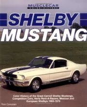 Book cover for "Shelby Mustang" by Tom Corcoran