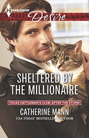 Book cover for "Sheltered by the Millionaire" by Catherine Mann