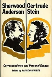 Book cover for "Sherwood Anderson/Gertrude Stein"
