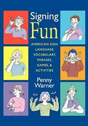 Book cover for "Signing Fun" by Penny Warner