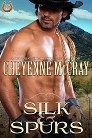 Book cover for "Silk and Spurs" by Cheyenne McCray
