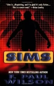 Book cover for "Sims" by F Paul Wilson