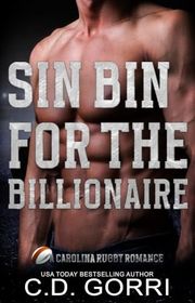 Book cover for "Sin Bin for the Billionaire" by CD Gorri