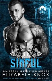 Book cover for "Sinful" by Elizabeth Knox