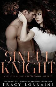 Book cover for "Sinful Knight" by Tracy Lorraine