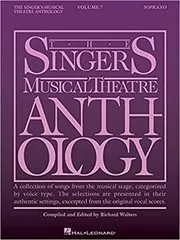 Book cover for "Singer's Musical Theatre Anthology" by Richard Walters