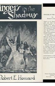 Book cover for "Singers in the Shadows / by Robert E. Howard" by Robert E Howard