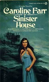 Book cover for "Sinister House" by Carter Brown