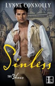 Book cover for "Sinless" by Lynne Connolly