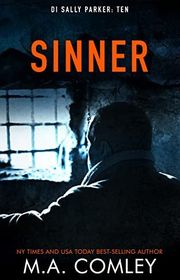 Book cover for "Sinner" by MA Comley