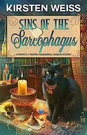 Book cover for "Sins of the Sarcophagus" by Kirsten Weiss