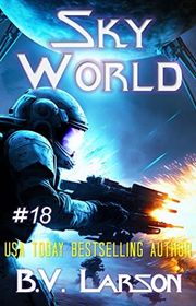 Book cover for "Sky World" by BV Larson