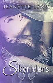 Book cover for "Skyriders" by Jeanette Lewis