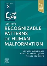 Book cover for "Smith's Recognizable Patterns of Human Malformation" by Kenneth Lyons Jones