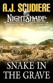 Book cover for "Snake in the Grave" by AJ Scudiere