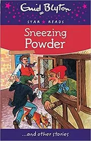 Book cover for "Sneezing Powder" by Enid Blyton