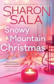 Book cover for "Snowy Mountain Christmas" by Sharon Sala