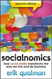 Book cover for "Socialnomics" by Erik Qualman