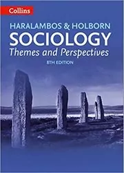 Book cover for "Sociology Themes and Perspectives" by Michael Haralambos