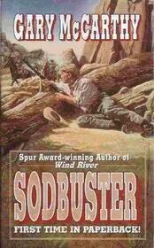 Book cover for "Sodbuster" by Gary McCarthy