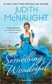 Book cover for "Something Wonderful" by Judith McNaught