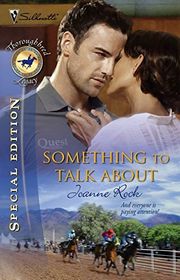 Book cover for "Something to Talk About" by Joanne Rock