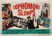 Book cover for "Sophomore Slumps" by Christopher Golden