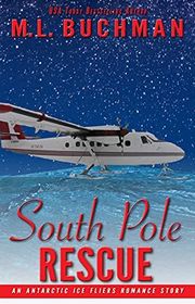 Book cover for "South Pole Rescue" by ML Buchman