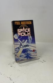 Book cover for "Space Folk" by Poul Anderson