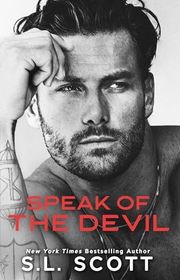 Book cover for "Speak of the Devil" by SL Scott