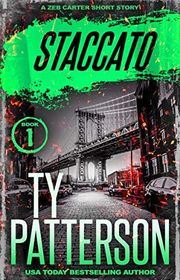 Book cover for "Staccato" by Ty Patterson