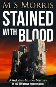 Book cover for "Stained with Blood" by MS Morris