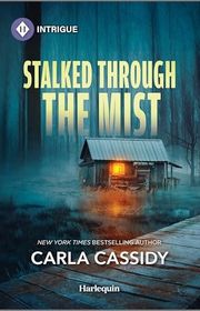 Book cover for "Stalked Through the Mist" by Carla Cassidy