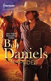 Book cover for "Stampeded" by BJ Daniels