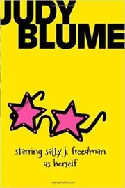 Book cover for "Starring Sally J. Freedman as Herself" by Judy Blume