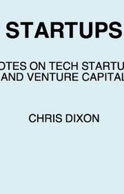 Book cover for "Startups"