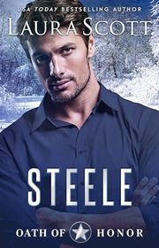 Book cover for "Steele" by Laura Scott