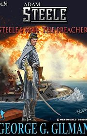 Book cover for "Steele's War: The Preacher" by Terry Harknett