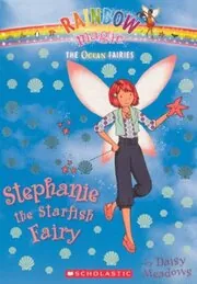 Book cover for "Stephanie the Starfish Fairy" by Daisy Meadows
