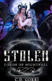 Book cover for "Stolen" by CD Gorri