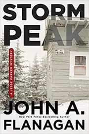 Book cover for "Storm Peak" by John Flanagan