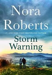 Book cover for "Storm Warning" by Nora Roberts