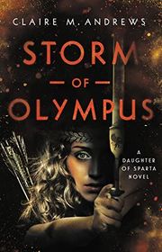 Book cover for "Storm of Olympus" by Claire M Andrews