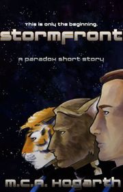 Book cover for "Stormfront" by MCA Hogarth