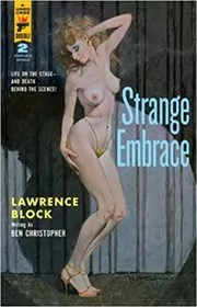 Book cover for "Strange Embrace" by Lawrence Block