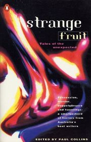 Book cover for "Strange Fruit" by Paul Collins & Garry Disher