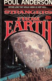Book cover for "Strangers From Earth" by Poul Anderson