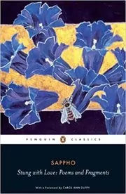 Book cover for "Stung with Love" by Sappho